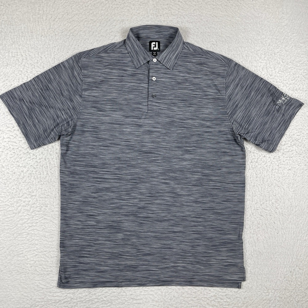 Footjoy Polo Shirt Mens Large FJ Golf Preppy Activewear Travel Vacation Workwear